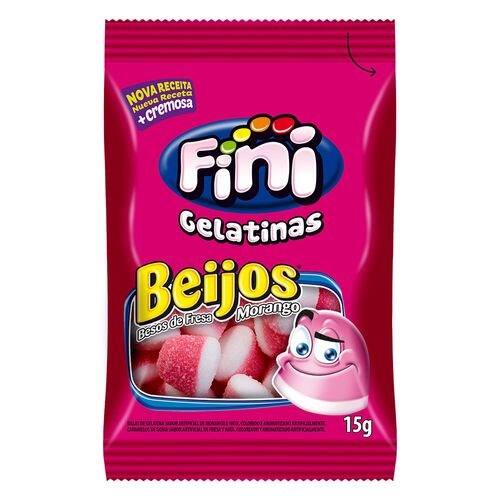 imagem de Bala de Gelatina Beijos Fini 15g