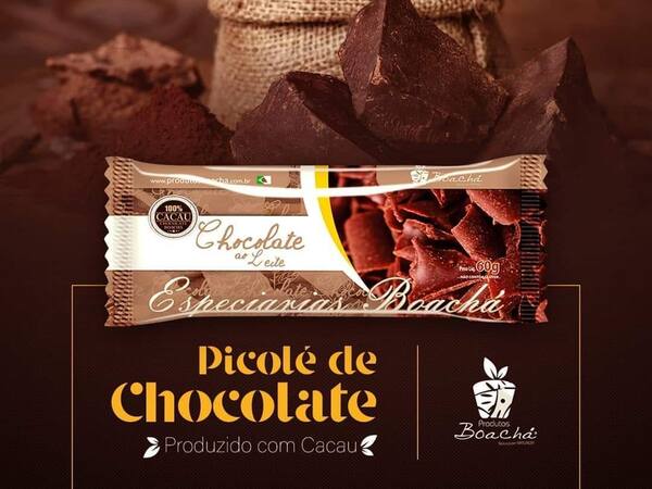 imagem de Picolé Boachá Chocolate