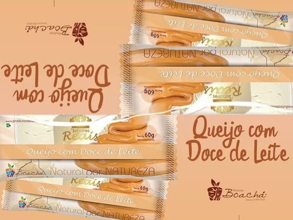 imagem de Picolé Boachá Queijo com Doce de Leite