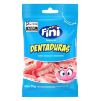 imagem de Bala Dentadura Gelatina Fini 35g