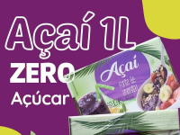 imagem de Potão de Açaí 0% Açúcar - 1l